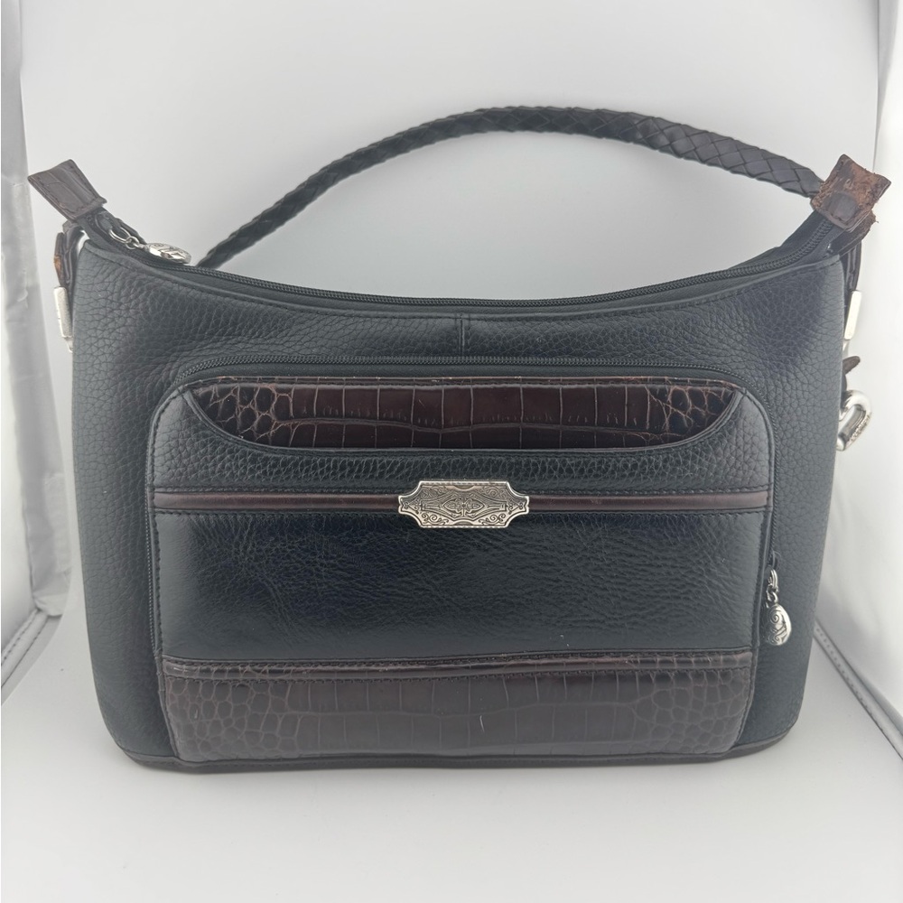 Brighton Elegant Black and Brown Women's Bag‎